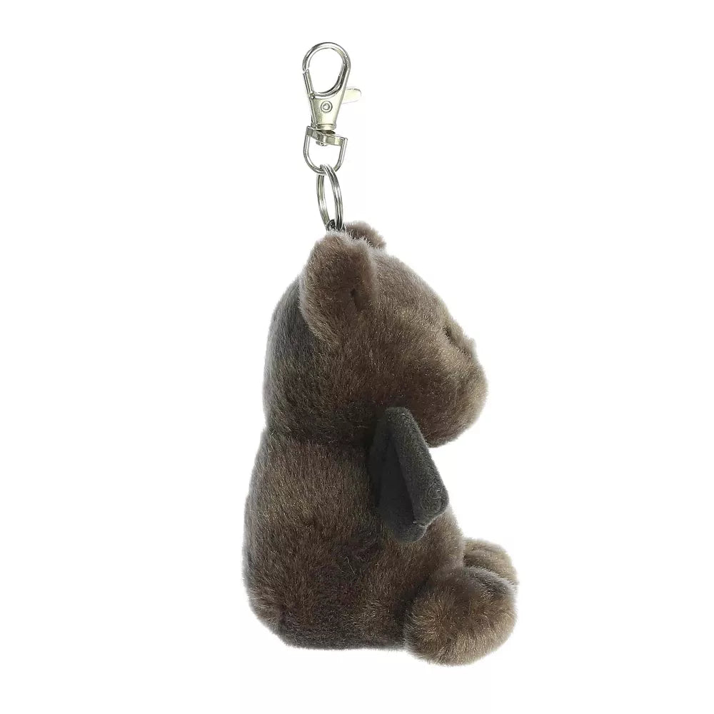 Mini Luna Bat Palm Pals Adorable Clip-On Black 4" Plush
