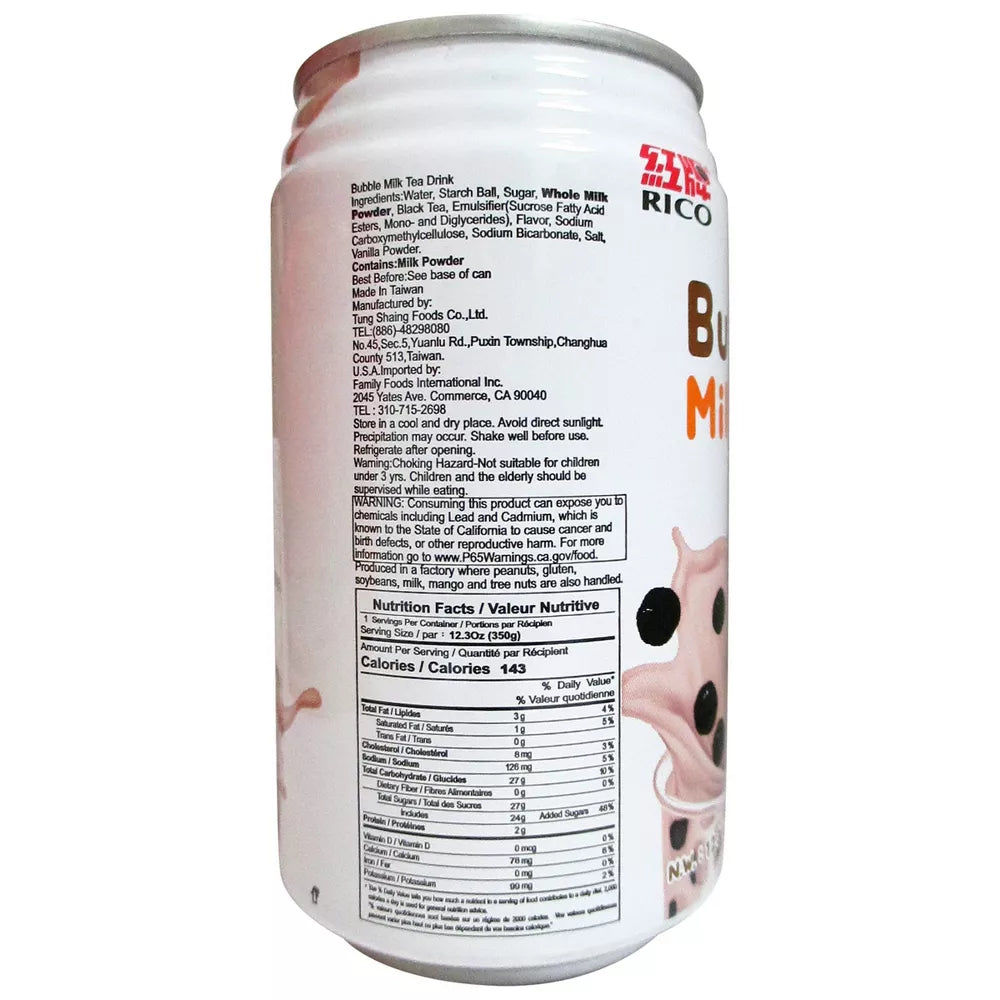 Rico Bubble Milk Tea Drink