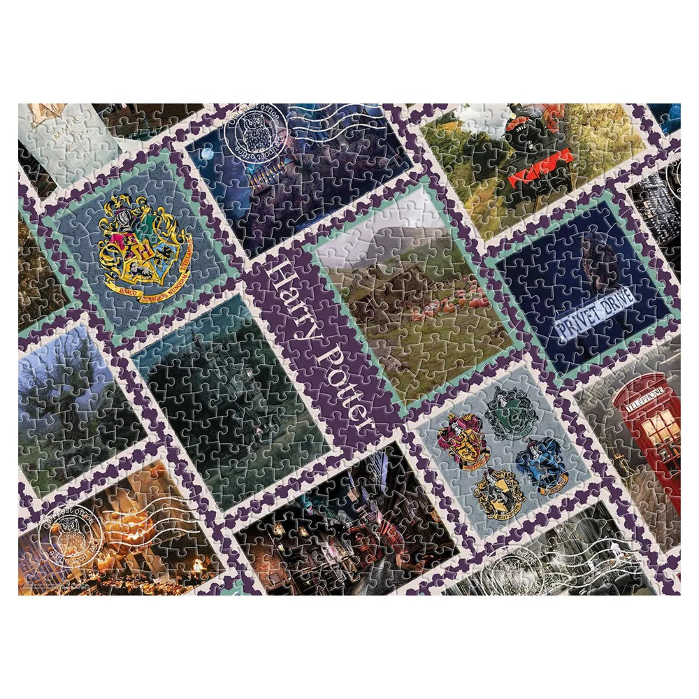Harry Potter Travel Stamps 500 Piece Jigsaw Puzzle