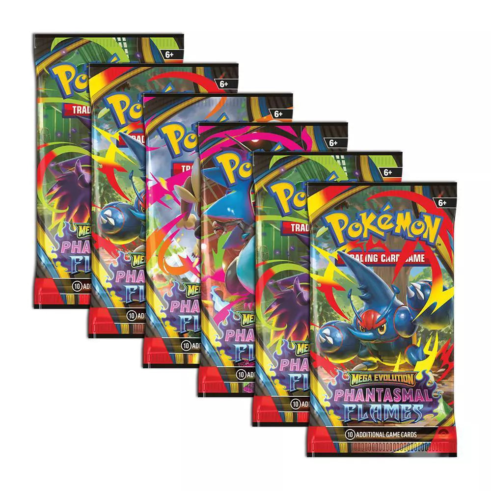 Pokemon Mega Evolution Phantasmal Flames Booster Bundle