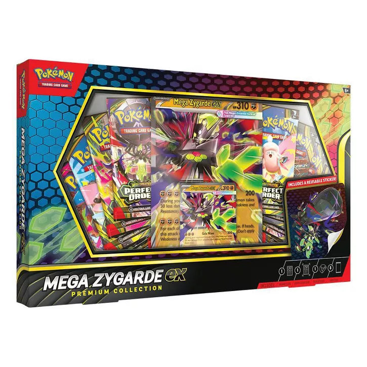 Pokmon Mega Zygarde ex Premium Collection (contents may vary) FYE Pokmon Mega Zygarde ex Premium Collection (contents may vary) FYE