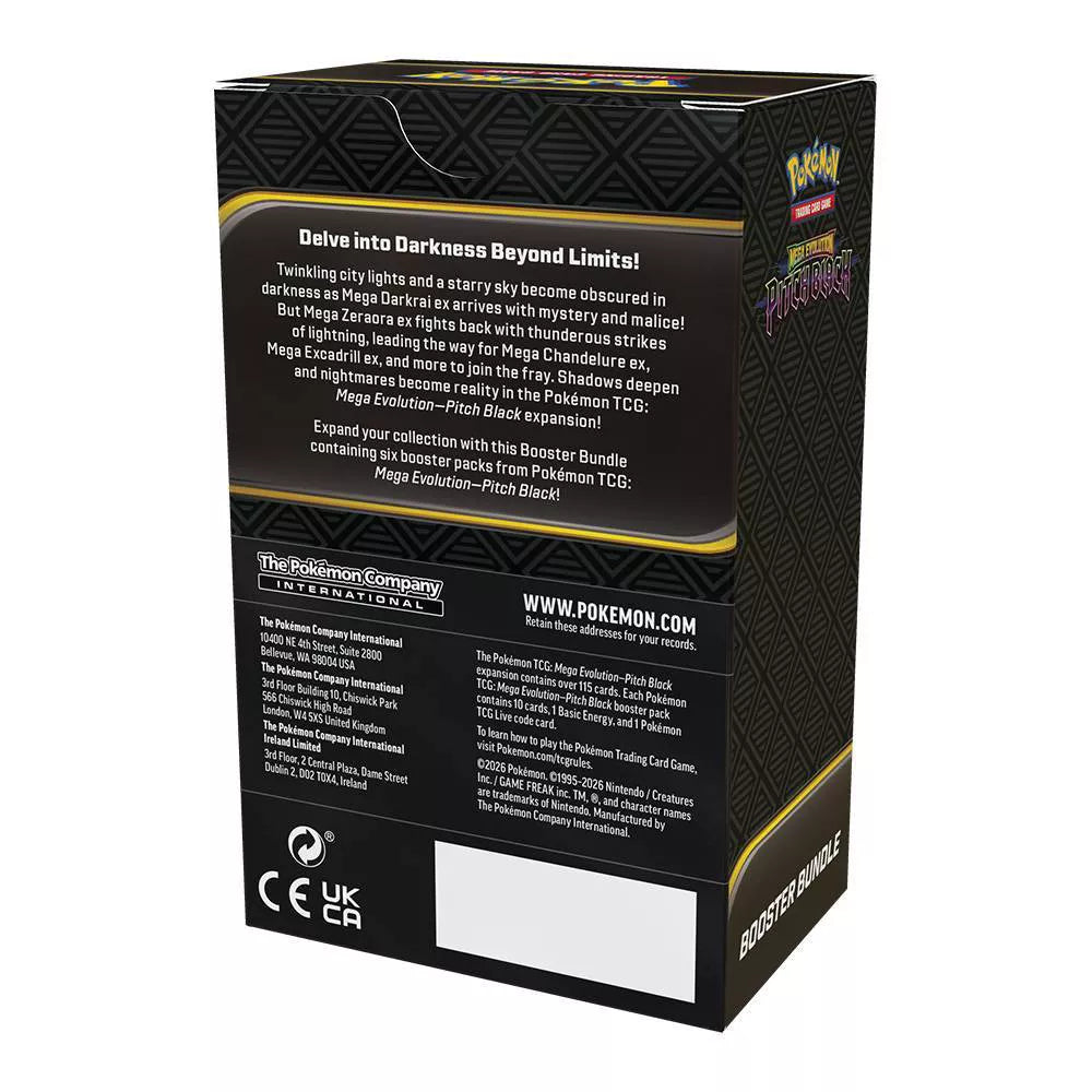 Pokémon Mega Evolution: Pitch Black Booster Bundle