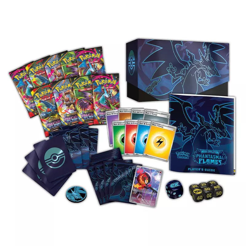 Pokémon Trading Card Game: Mega Evolution Phantasmal Flames Elite Trainer Box