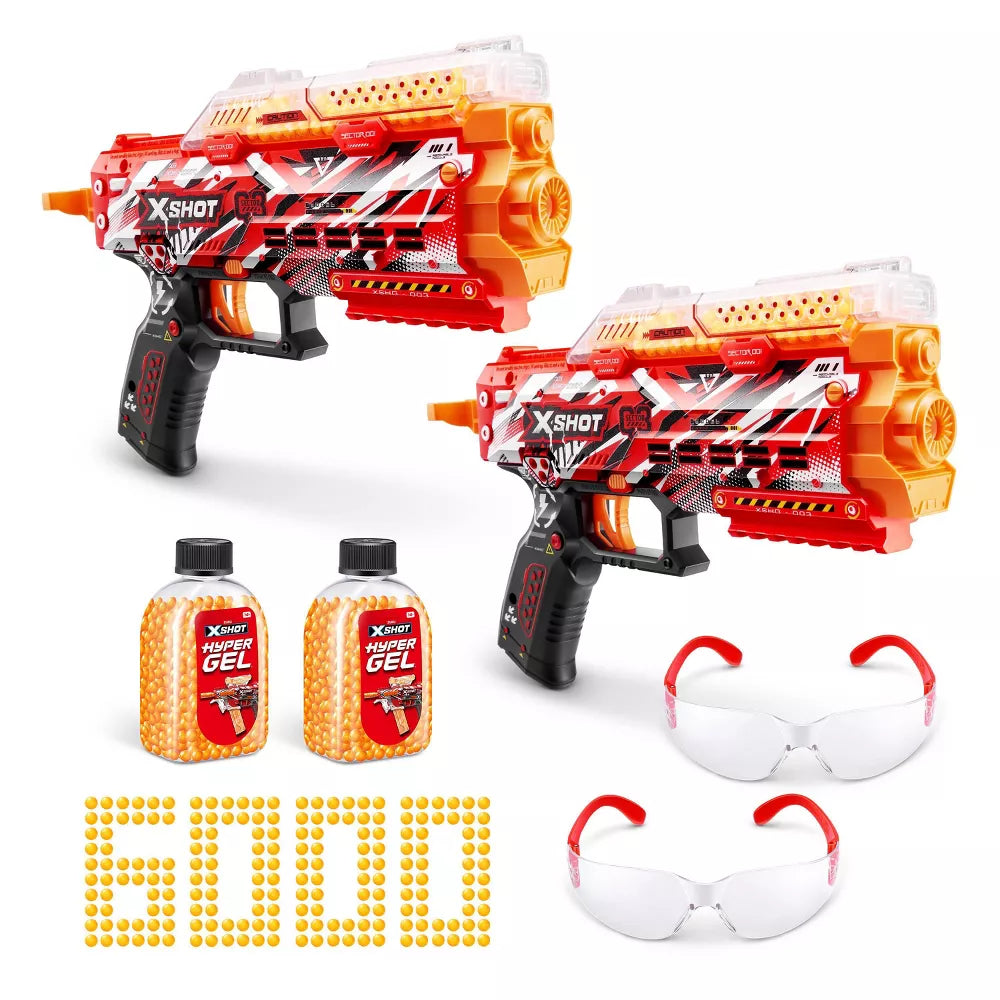 XSHOT Hyper Gel Mini Toy Gel Blaster 2-Pack