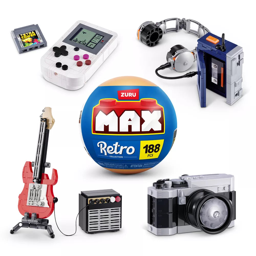 MAX Build More Premium Capsules - Retro Series 2 (contents may vary)