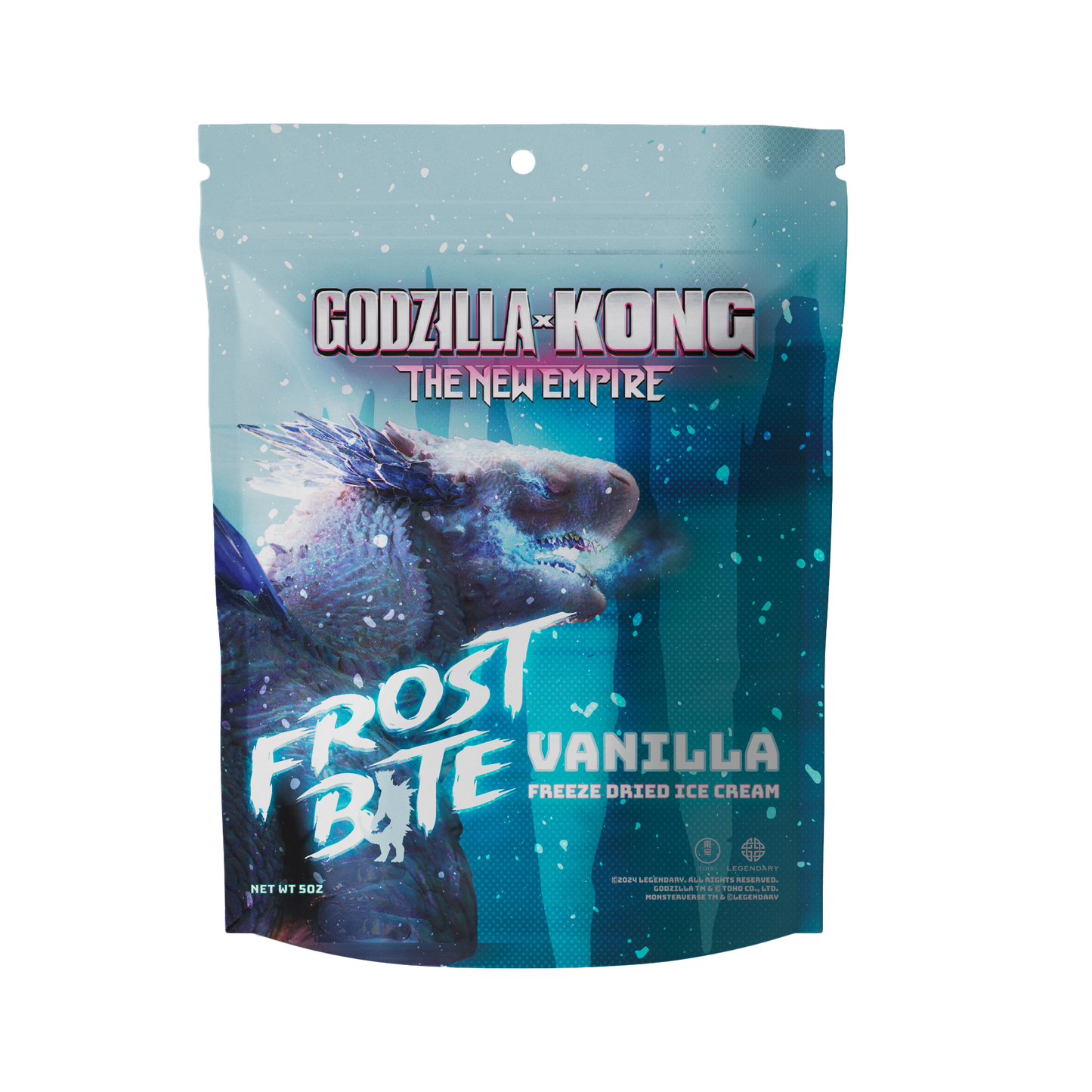Godzilla X Kong Frost Bite Freeze Dried Vanilla Ice Cream