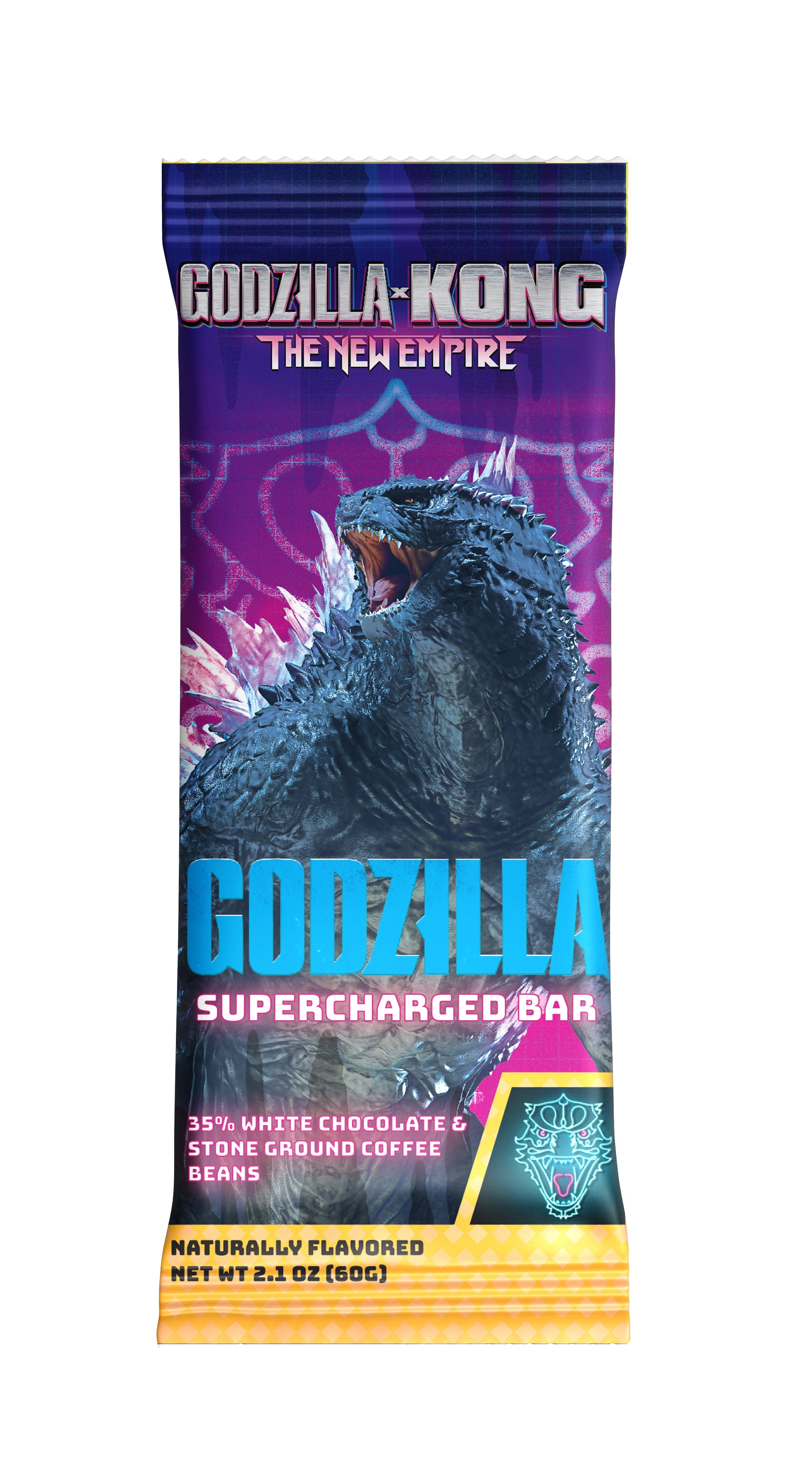 Godzilla X Kong Godzilla Supercharged White Chocolate Bar FYE