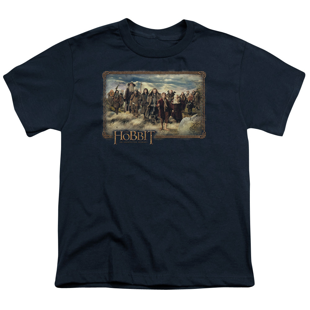 THE HOBBIT HOBBIT & COMPANY - S/S YOUTH 18/1 - NAVY T-Shirt