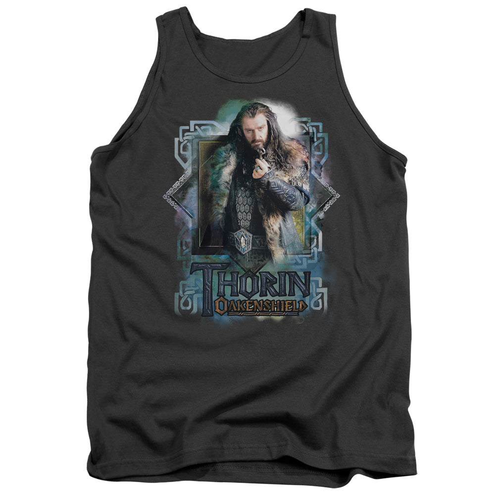 The Hobbit - Thorin Oakenshield - Adult Tank - Charcoal