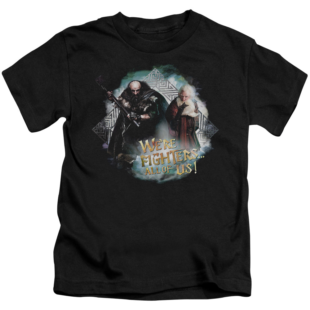THE HOBBIT WERE FIGHERS - S/S JUVENILE 18/1 - BLACK - T-Shirt