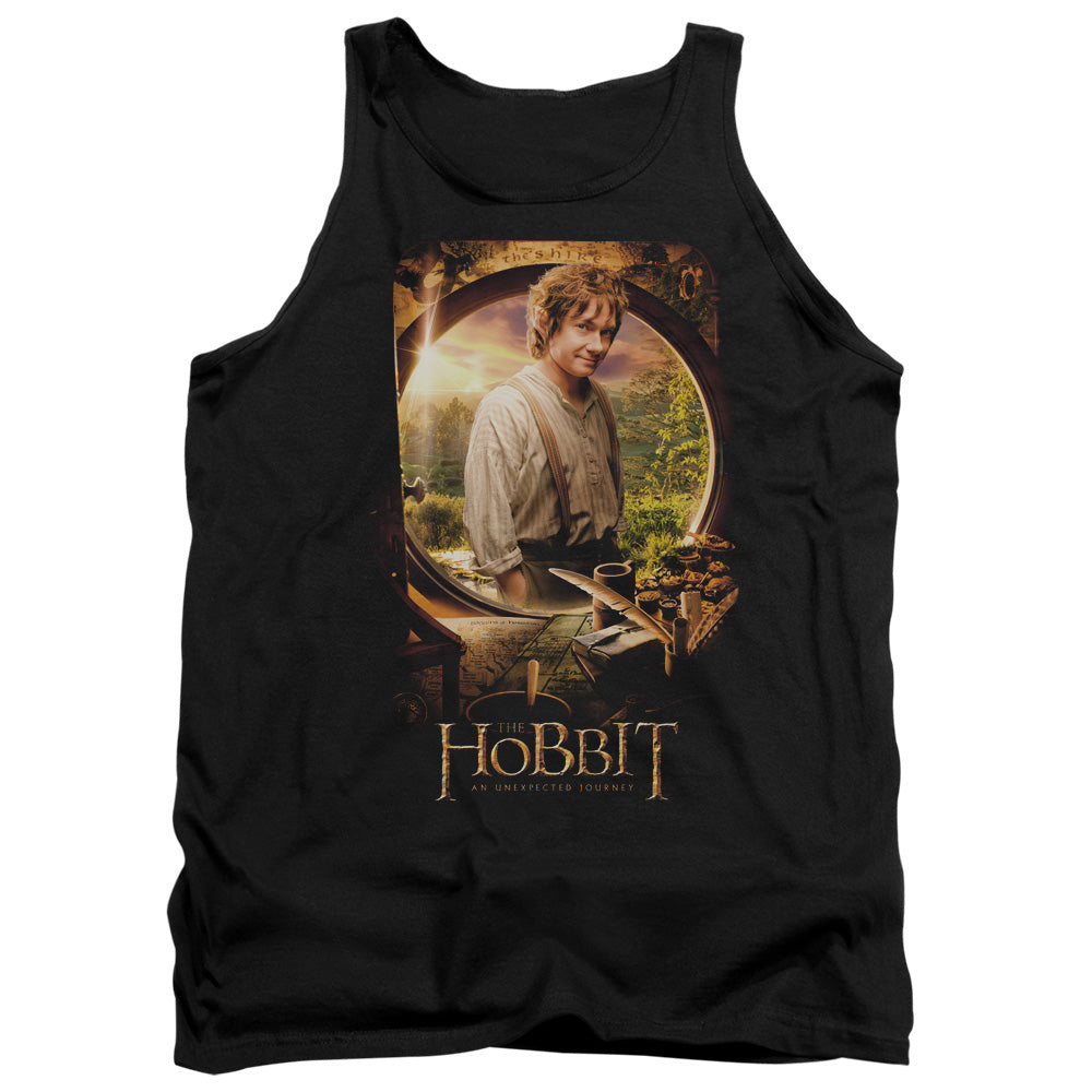 The Hobbit - Bilbo Poster - Adult Tank - Black