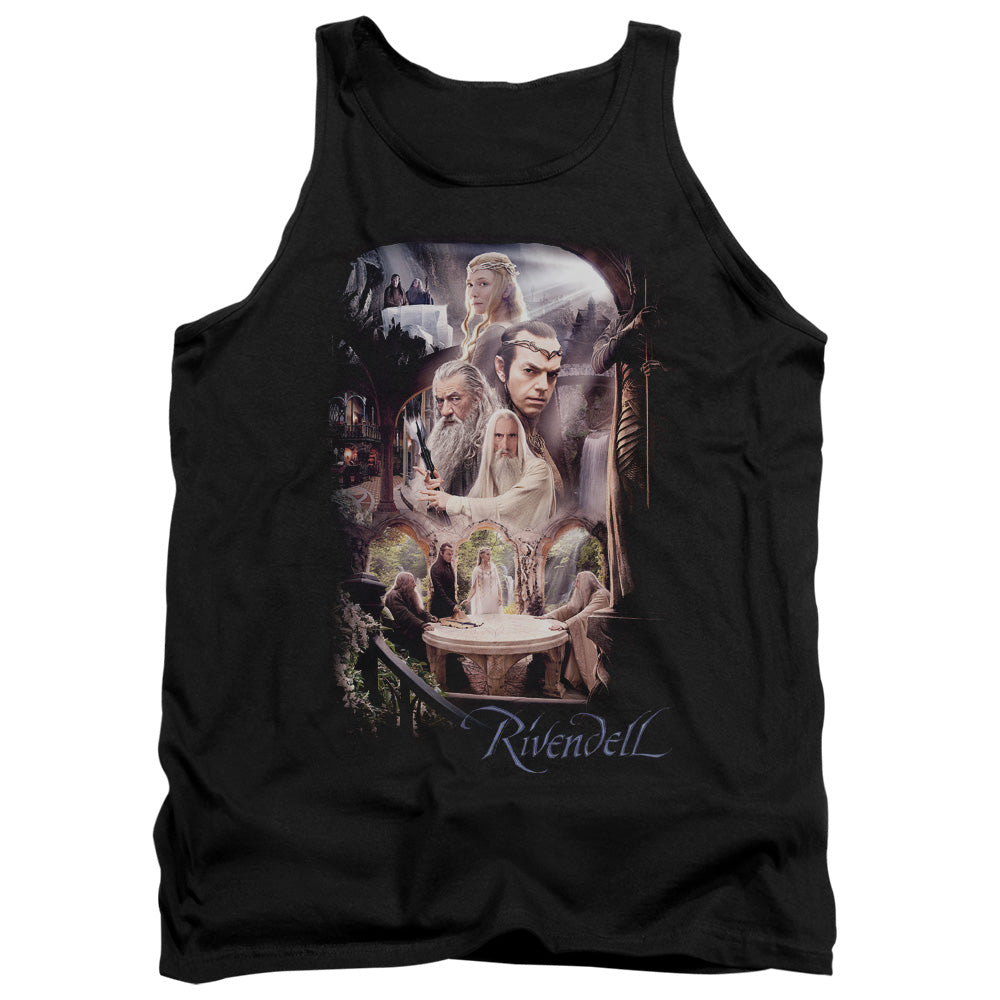 The Hobbit - Rivendell - Adult Tank - Black