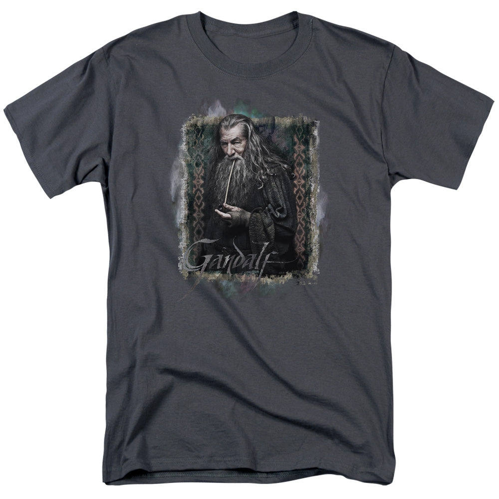 The Hobbit - Gandalf - Short Sleeve Adult 18/1 - Charcoal T-shirt