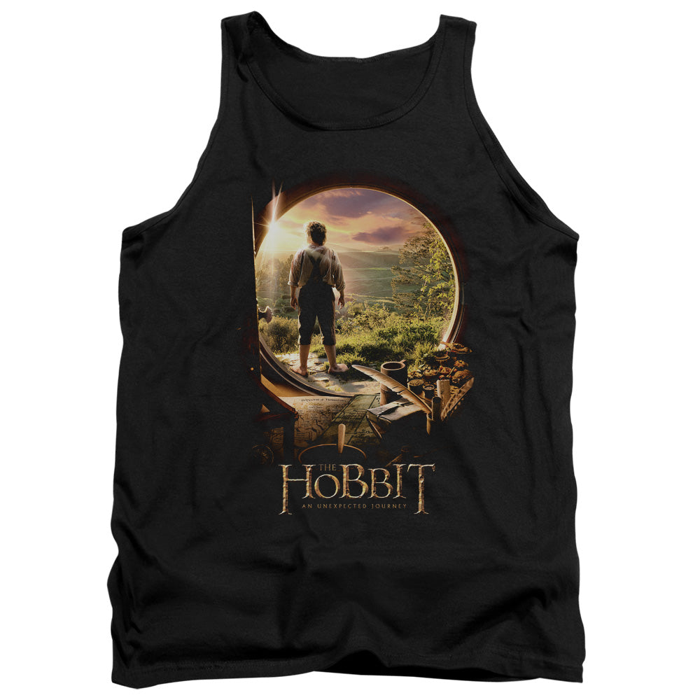 The Hobbit Hobbit In Door - Adult Tank - Black