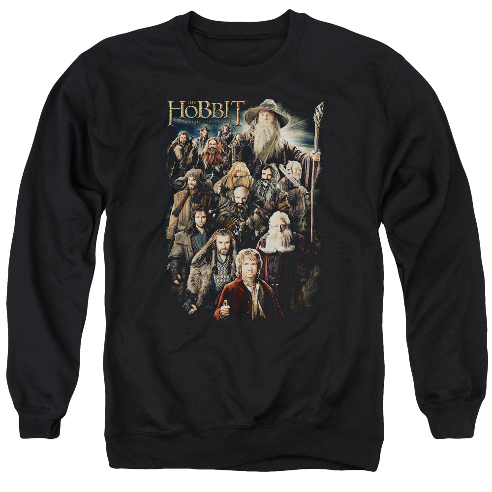 The Hobbit - Somber Company - Adult Crewneck Sweatshirt - Black