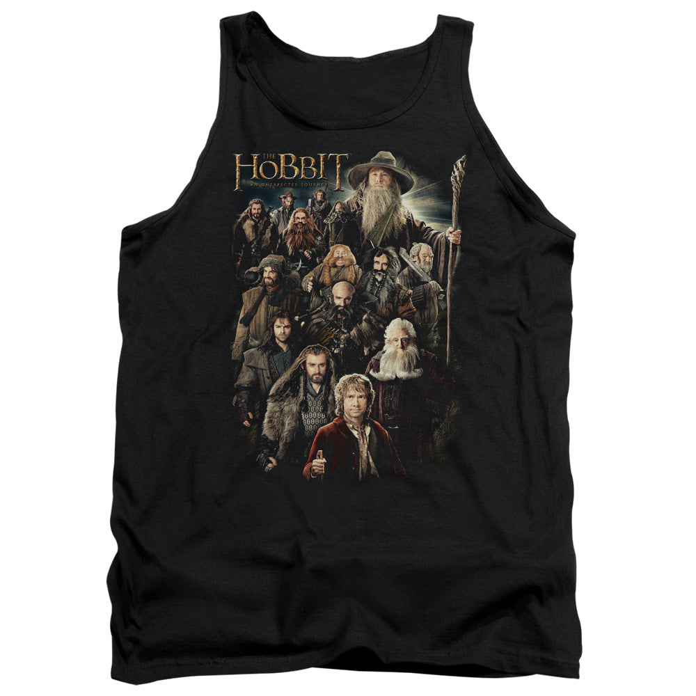The Hobbit - Somber Company - Adult Tank - Black