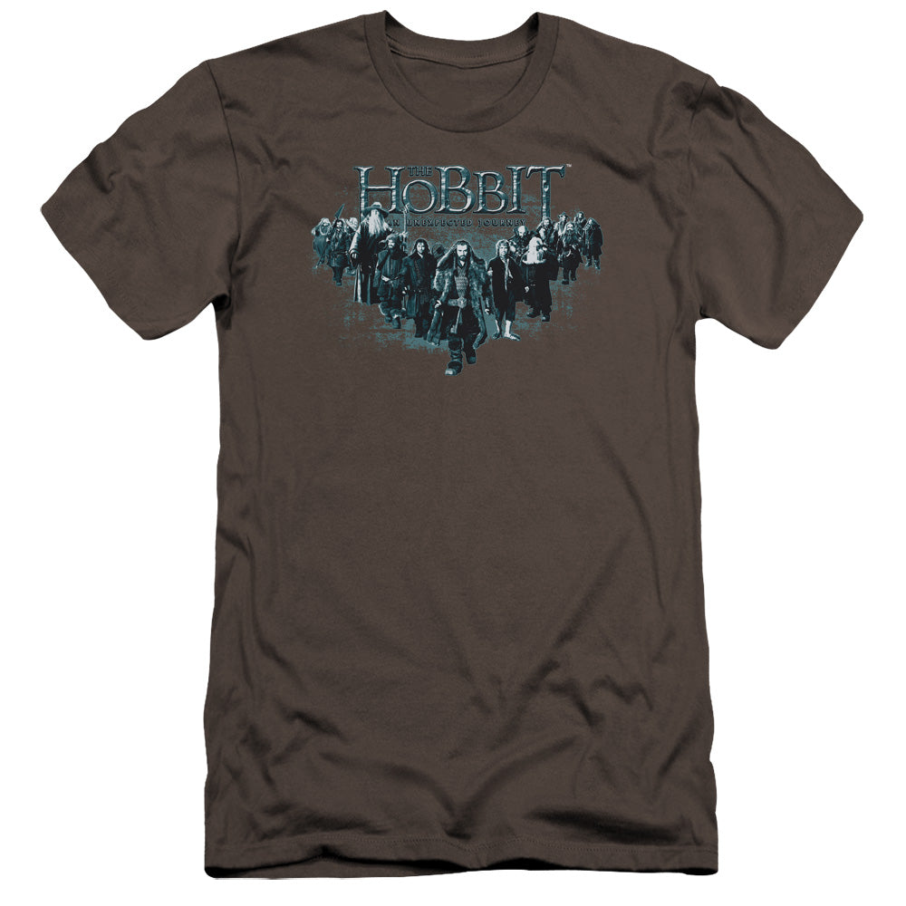 The Hobbit - Thorin And Company-premuim Canvas Adult Slim Fit 30/1 - Charcoal