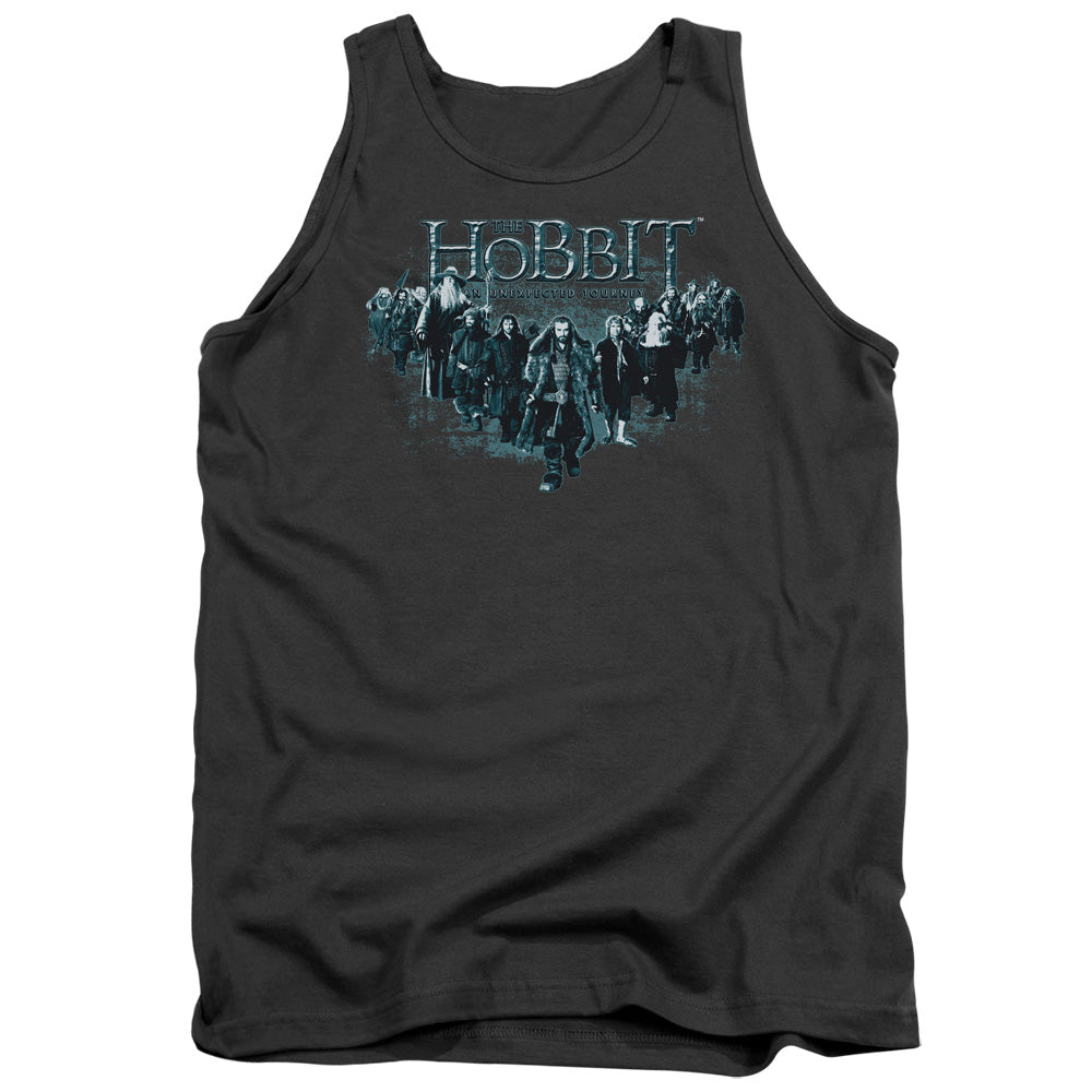 The Hobbit - Thorin And Company - Adult Tank - Charcoal