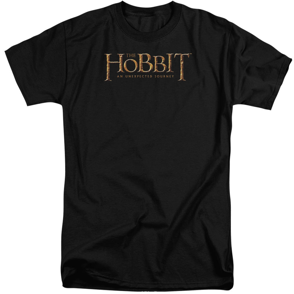 The Hobbit - Logo - Short Sleeve Adult Tall - Black T-shirt