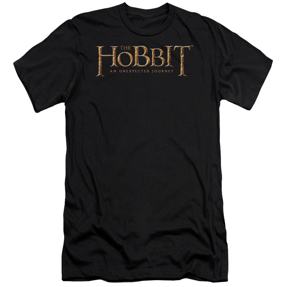 The Hobbit - Logo - Short Sleeve Adult 30/1 - Black T-shirt
