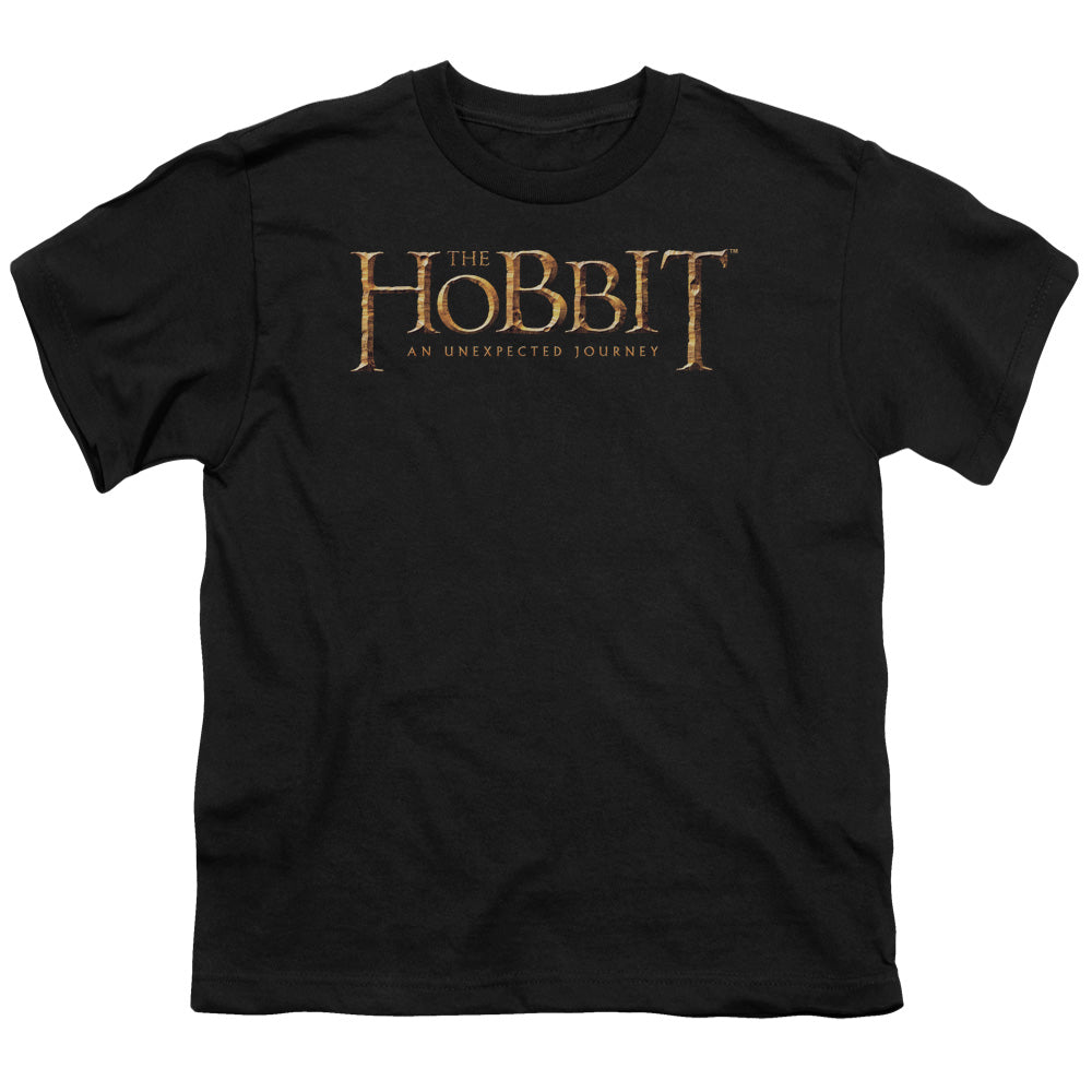 The Hobbit - Logo - Short Sleeve Youth 18/1 - Black T-shirt
