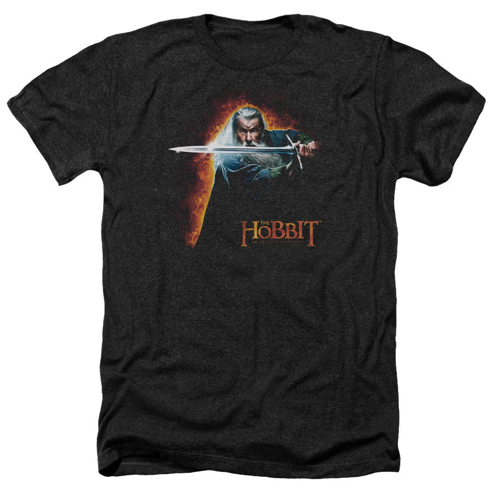 The Hobbit - Secret Fire - Adult Heather-black