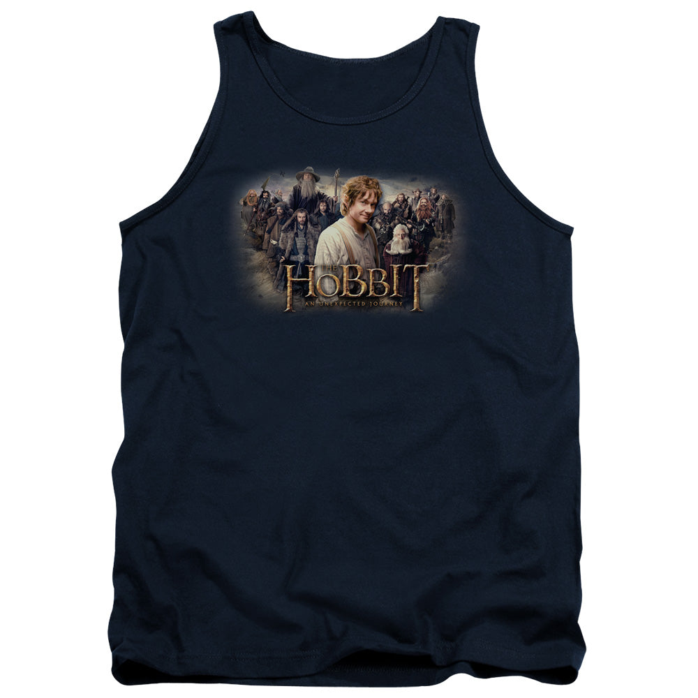 The Hobbit - Hobbit Rally - Adult Tank - Navy