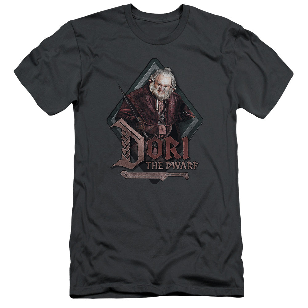 The Hobbit - Dori - Short Sleeve Adult 30/1 - Charcoal T-shirt