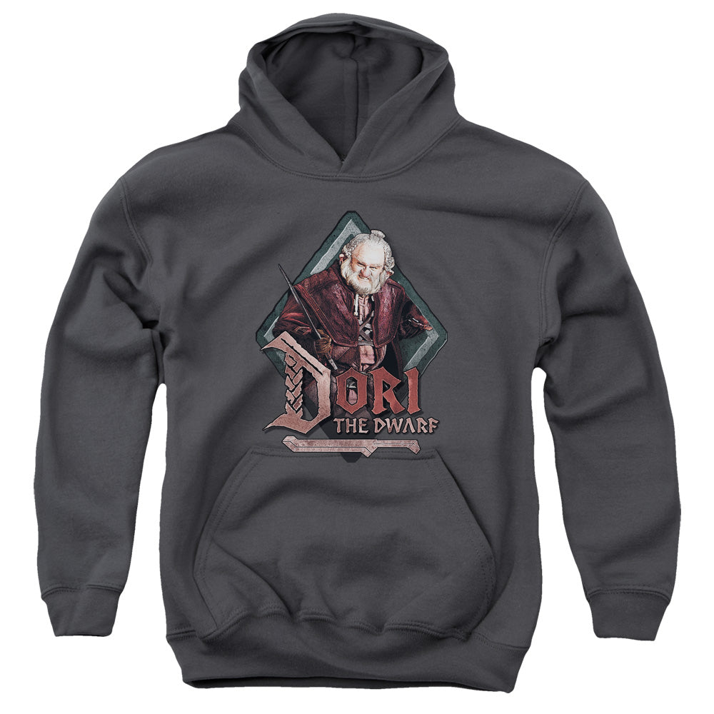The Hobbit - Dori - Youth Pull-over Hoodie - Charcoal