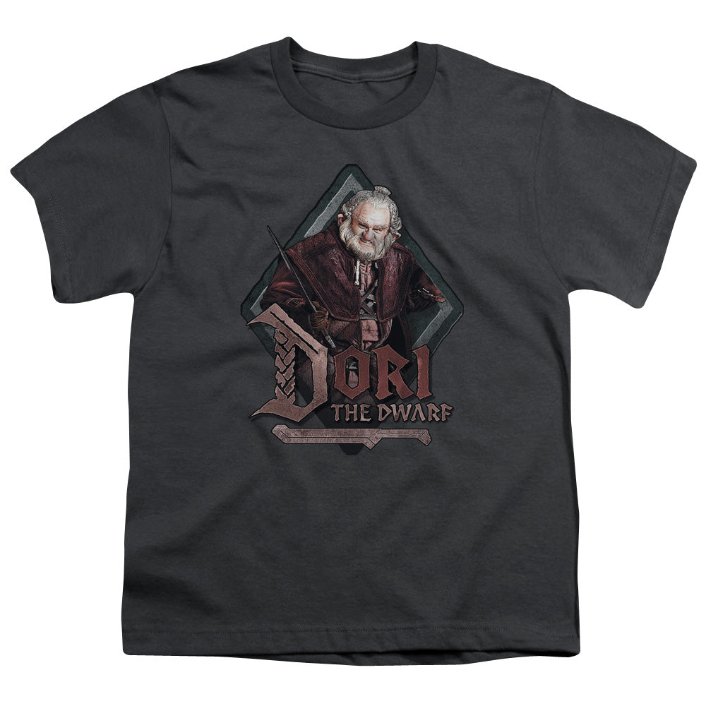 The Hobbit - Dori - Short Sleeve Youth 18/1 - Charcoal T-shirt