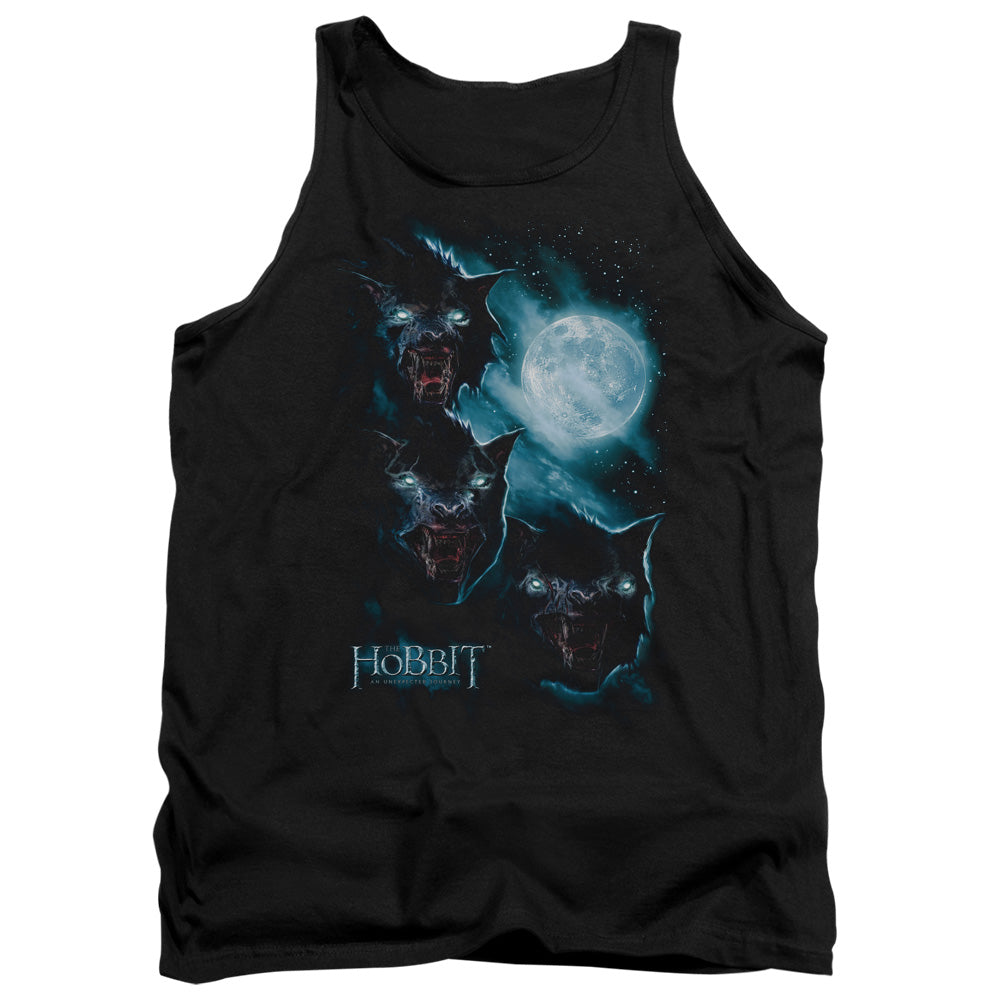 The Hobbit - Three Warg Moon - Adult Tank - Black