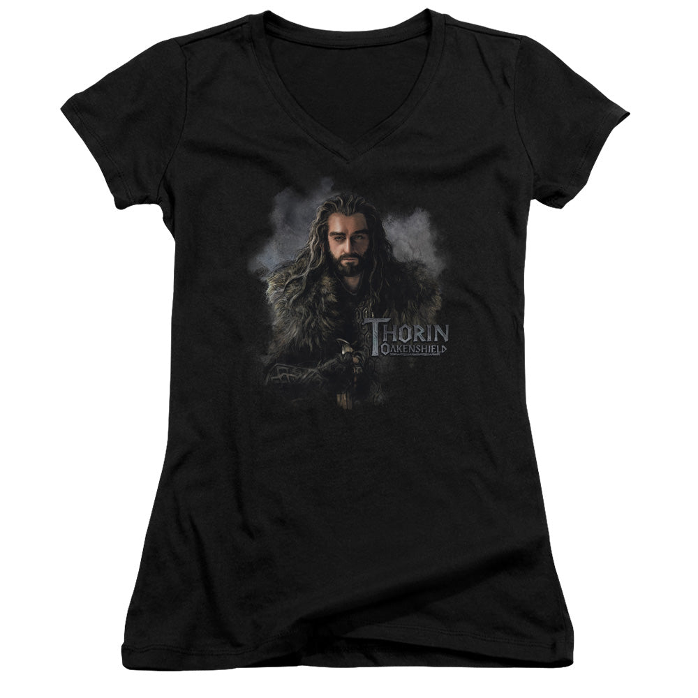 The Hobbit - Thorin Oakenshield - Junior V-neck - Black