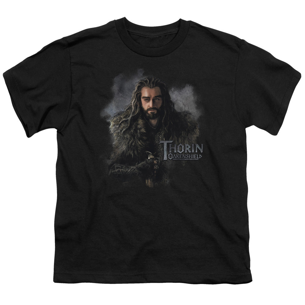 The Hobbit - Thorin Oakenshield - Short Sleeve Youth 18/1 - Black T-shirt