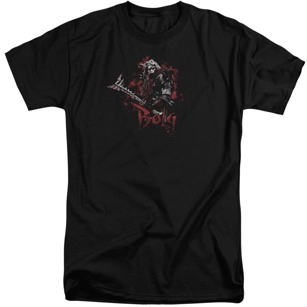 The Hobbit - Bolg - Short Sleeve Adult Tall - Black T-shirt