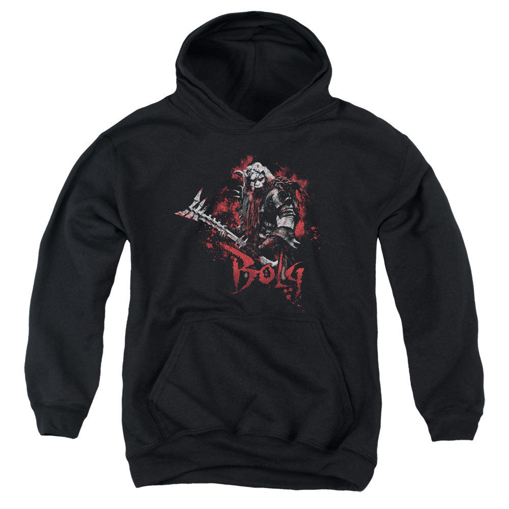 The Hobbit - Bolg - Youth Pull-over Hoodie - Black