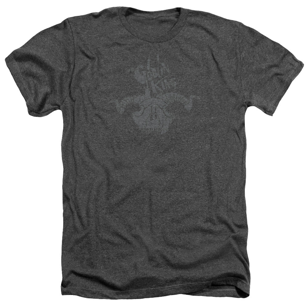 The Hobbit - Golin King Symbol - Adult Heather - Charcoal