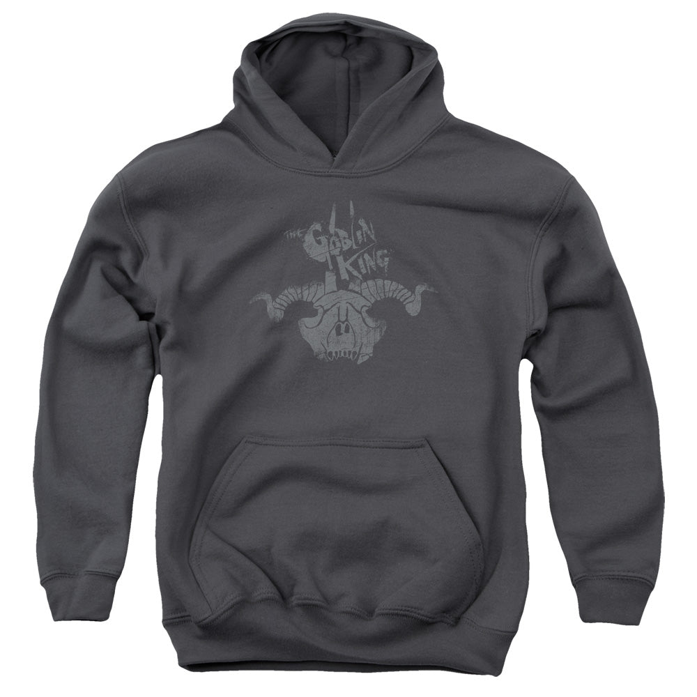 The Hobbit - Golin King Symbol - Youth Pull-over Hoodie - Charcoal