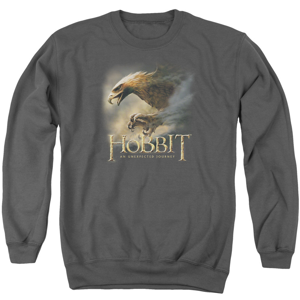 The Hobbit - Great Eagle - Adult Crewneck Sweatshirt - Charcoal