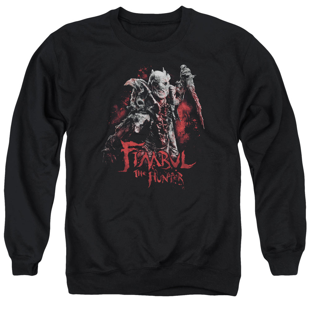 The Hobbit - Fimbul The Hunter - Adult Crewneck Sweatshirt - Black
