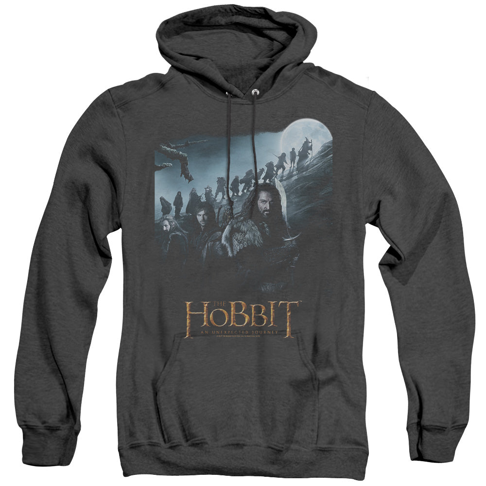 The Hobbit - A Journey - Adult Heather Hoodie - Black