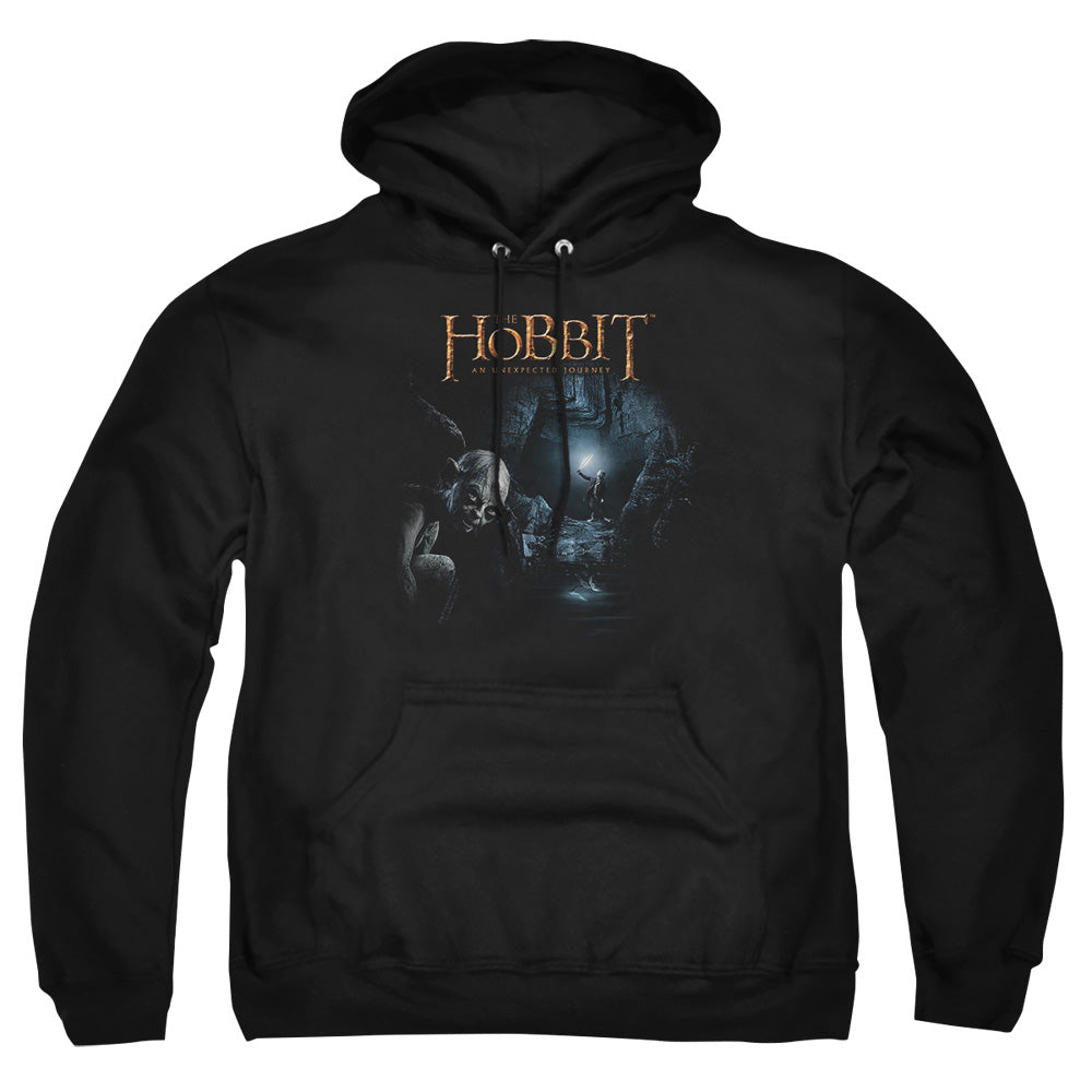 The Hobbit - Light - Adult Pull-over Hoodie - Black