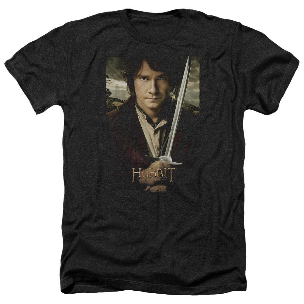 The Hobbit - Baggins Poster - Adult Heather-black