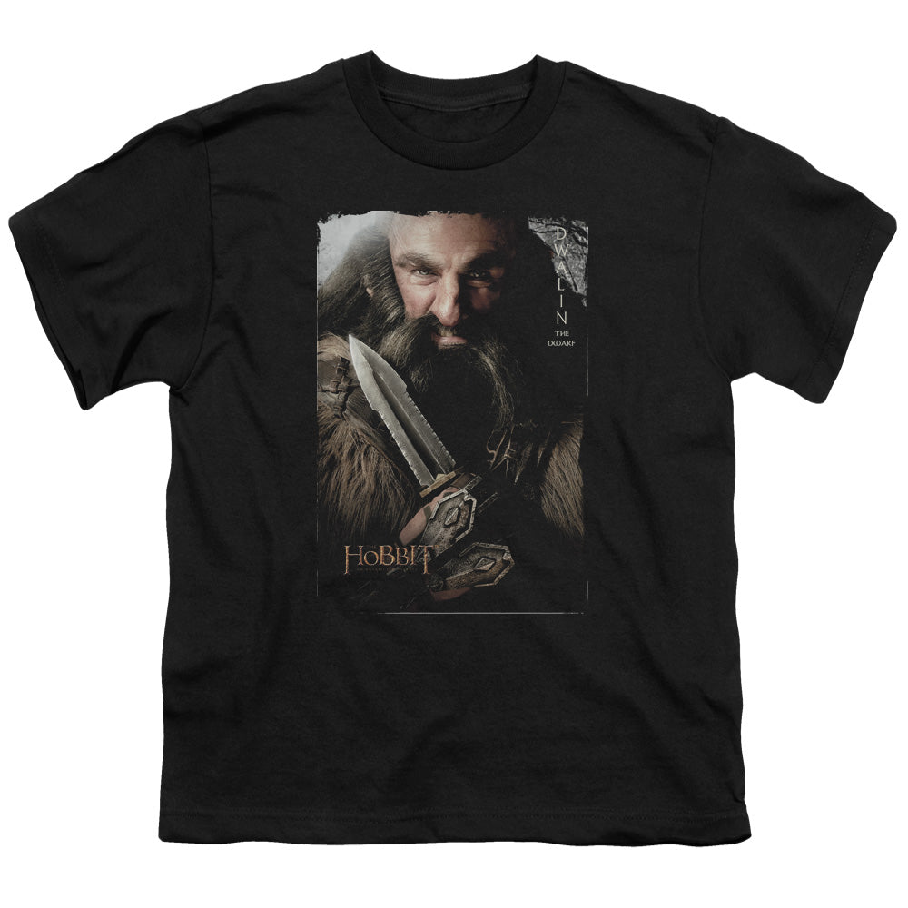 THE HOBBIT DWALIN - S/S YOUTH 18/1 - BLACK T-Shirt
