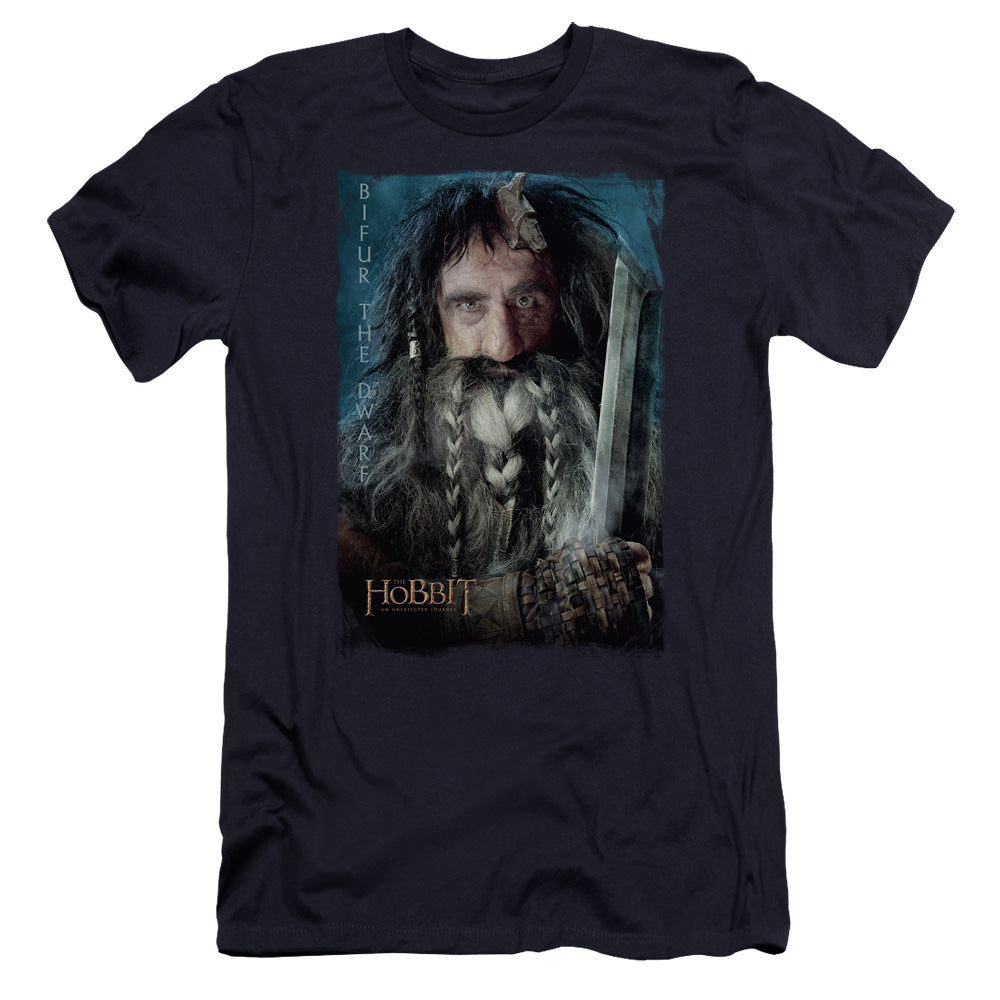 The Hobbit - Bifur-premuim Canvas Adult Slim Fit 30/1 - Navy