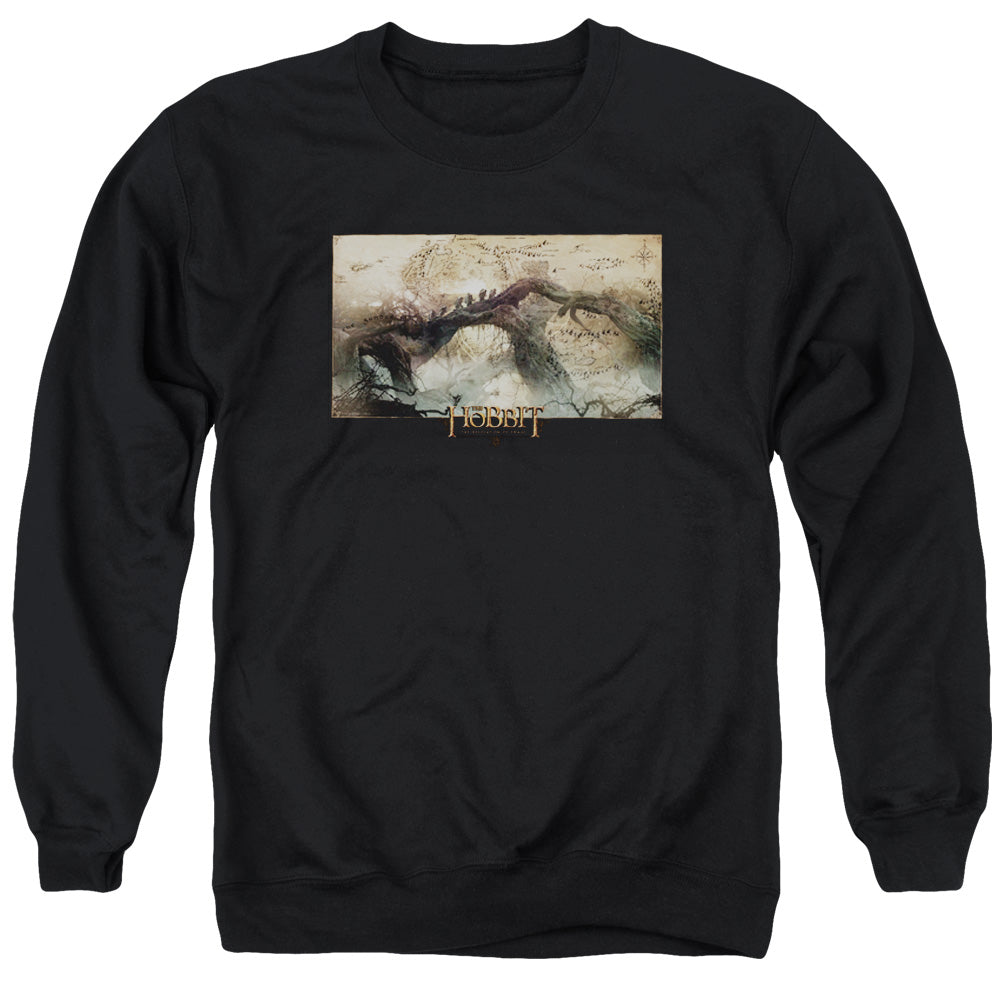 Hobbit - Epic Journey - Adult Crewneck Sweatshirt - Black