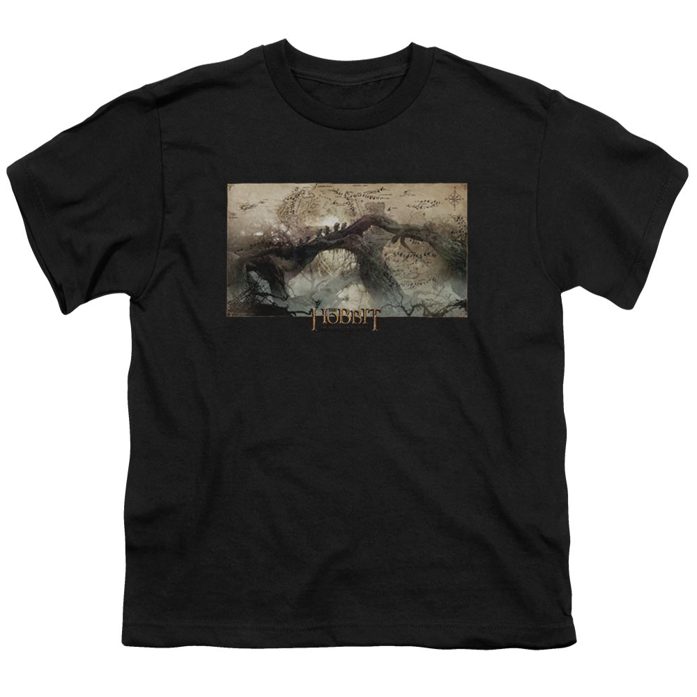 Hobbit - Epic Journey - Short Sleeve Youth 18/1 - Black T-shirt