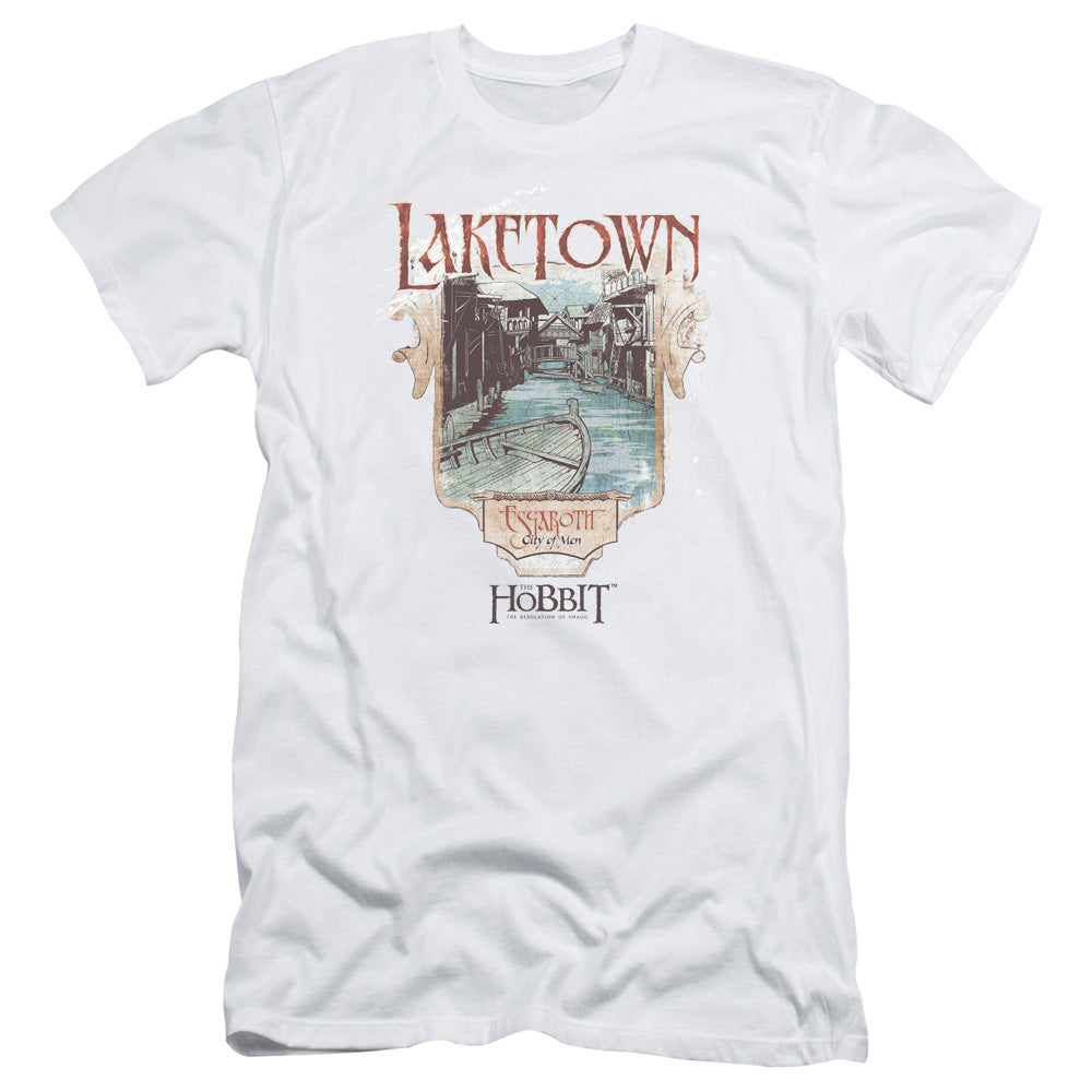 Hobbitlaketown - Short Sleeve Adult 30 - 1 - White T-shirt