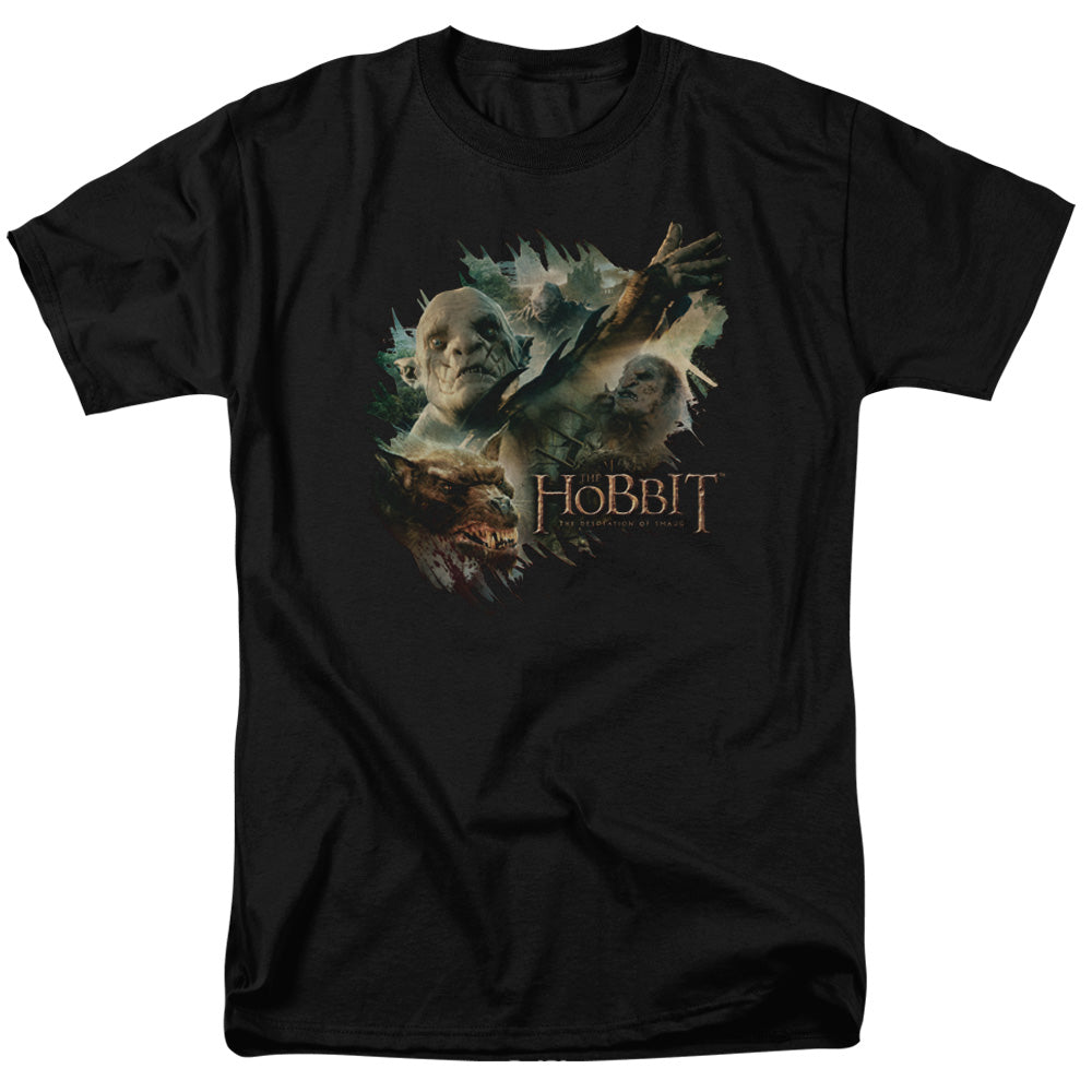 Hobbit - Baddies - Short Sleeve Adult 18/1 - Black T-shirt