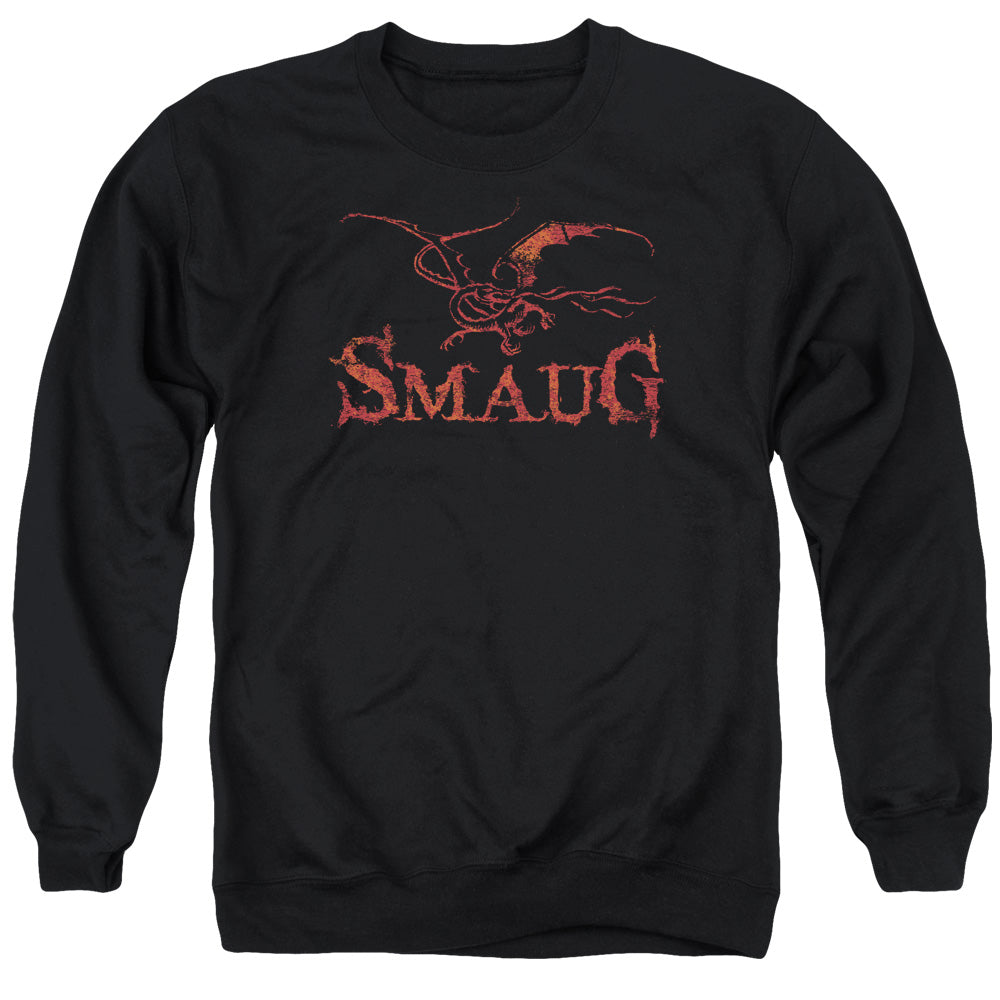 Hobbit - Dragon - Adult Crewneck Sweatshirt - Black