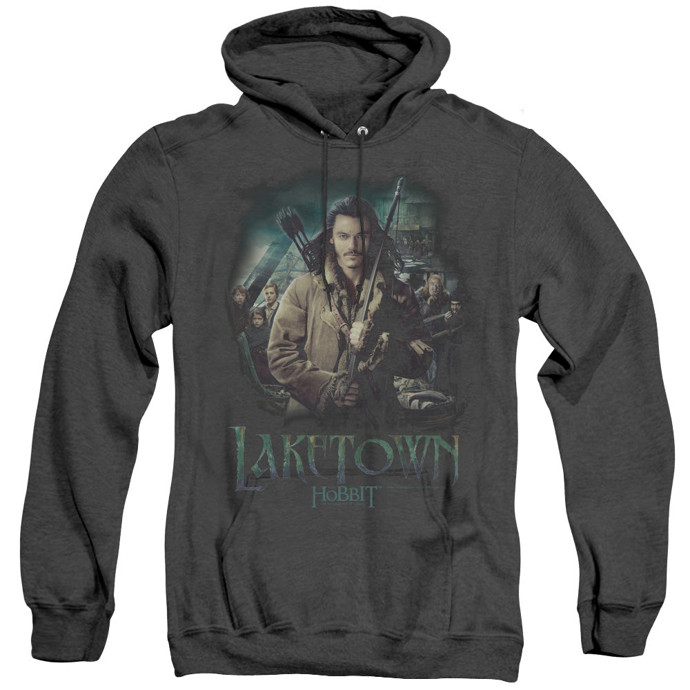 Hobbit - Protector - Adult Heather Hoodie - Black